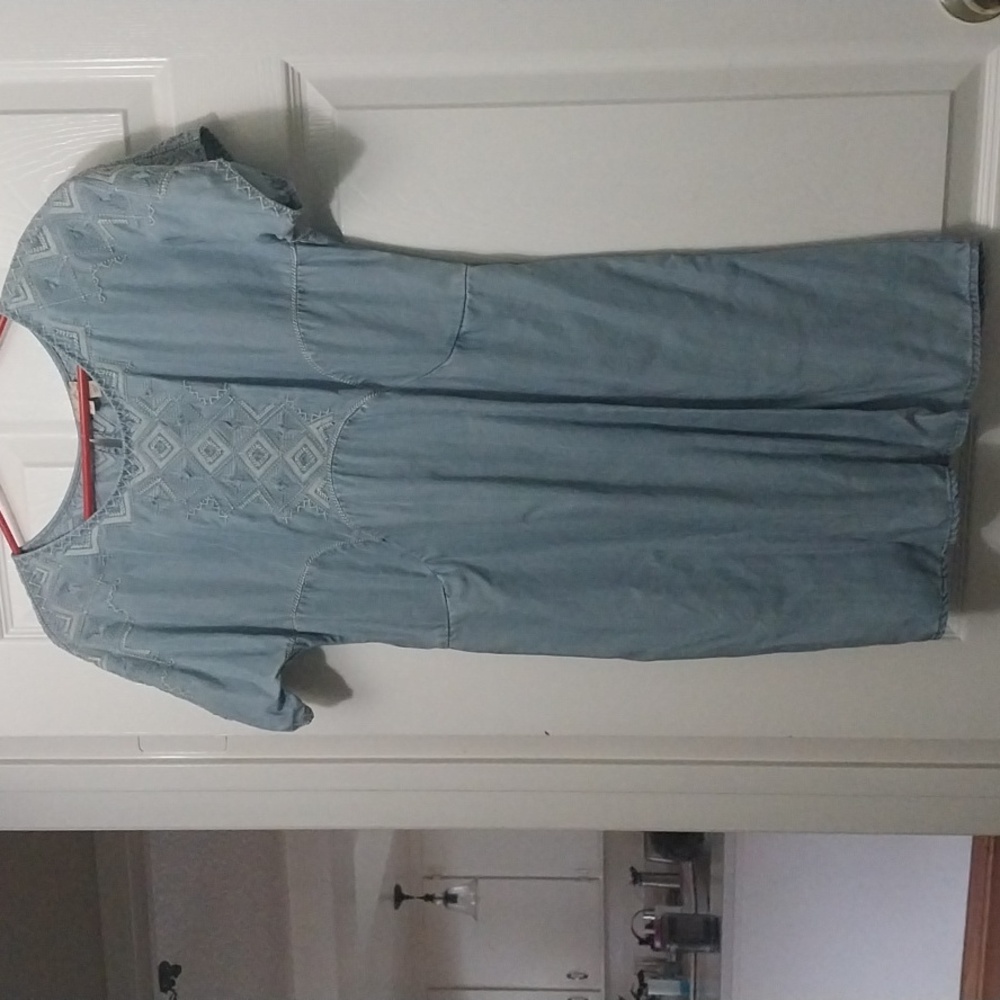 Denim dress